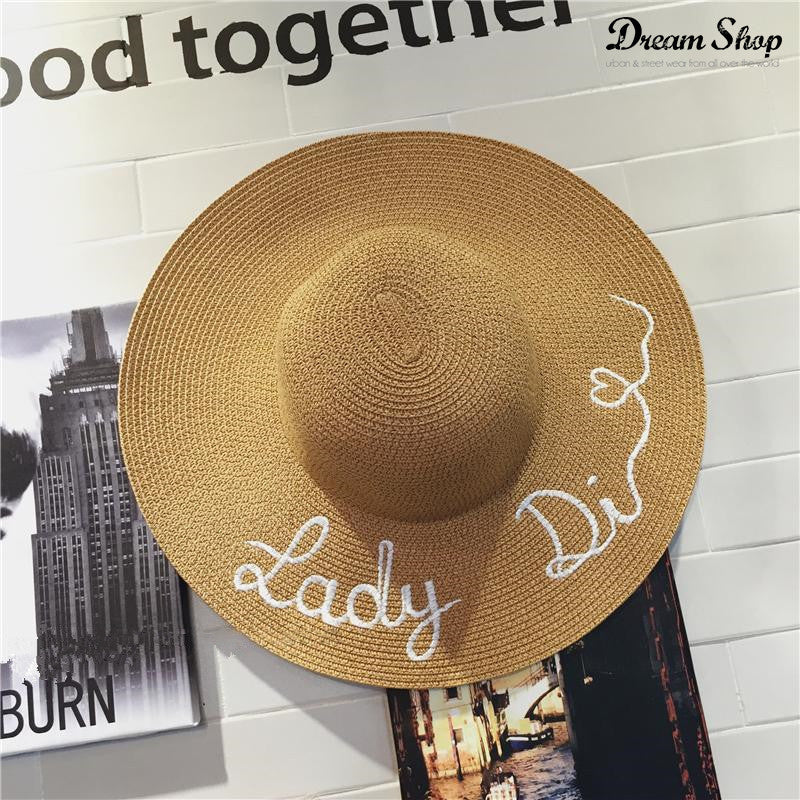 Maxi cappello spiaggia Lady Di