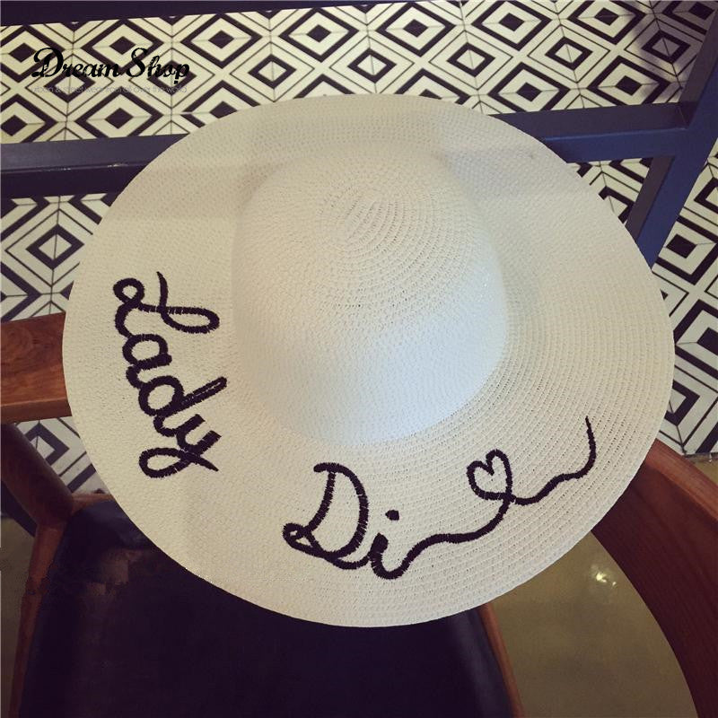 Maxi cappello spiaggia Lady Di