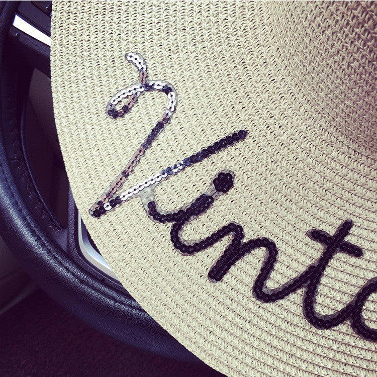 Maxi capello spiaggia Vintage