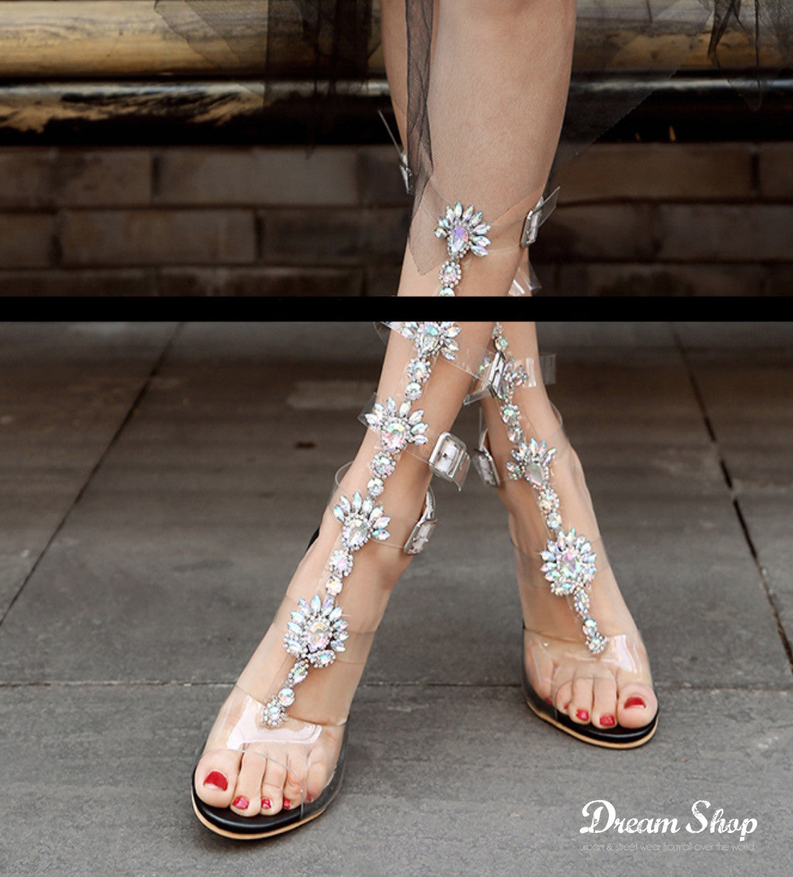 Tacchi lilly crystal