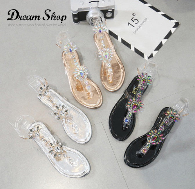 Sandalo gioiello trasparent Mistrass