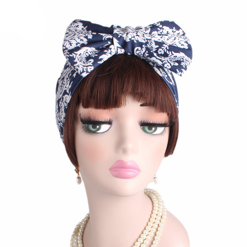 Turbante donna fiocco