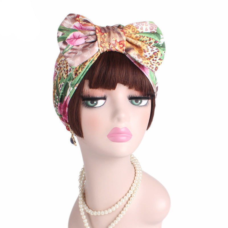 Turbante donna fiocco