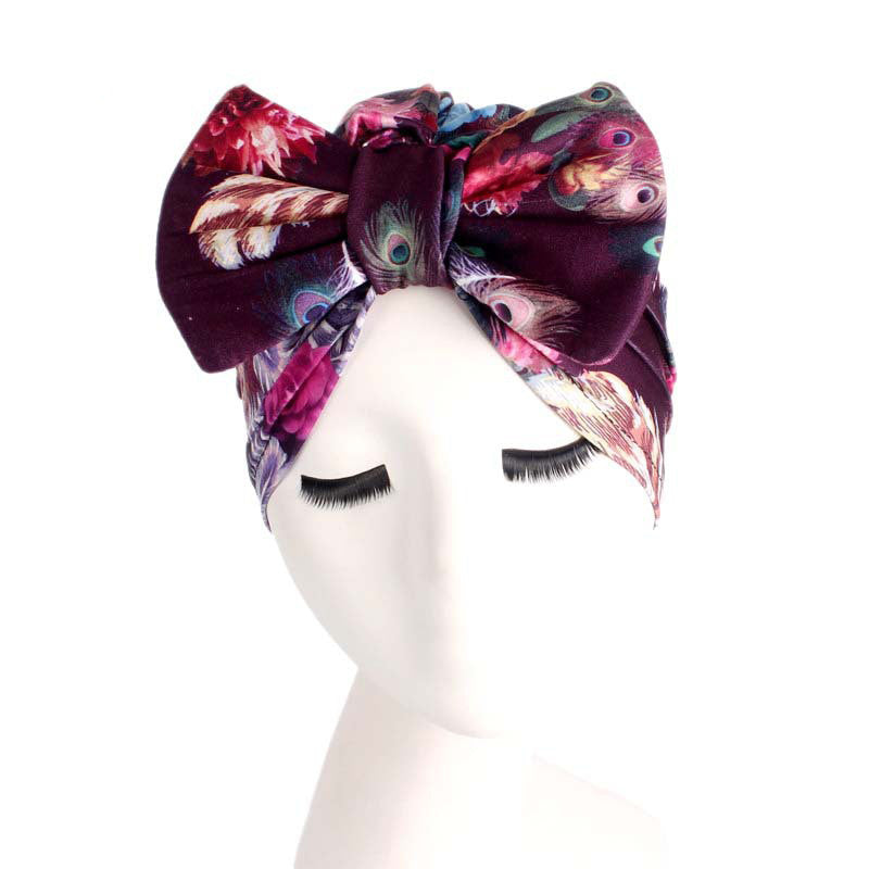 Turbante donna fiocco