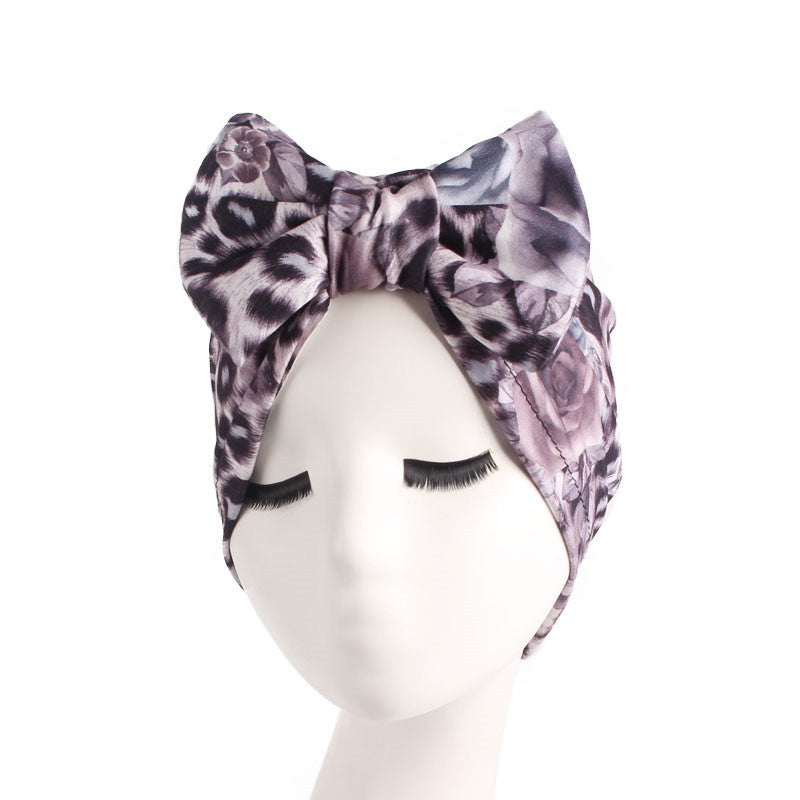 Turbante donna fiocco