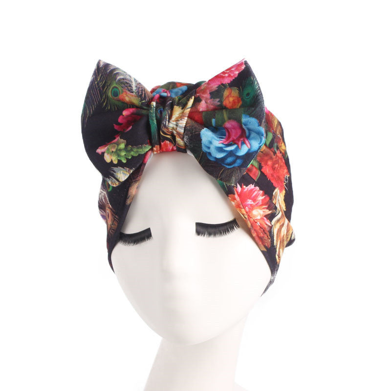 Turbante donna fiocco