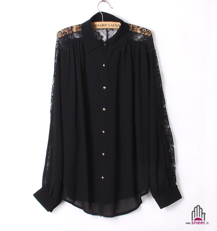 Camicia pizzo Justinne