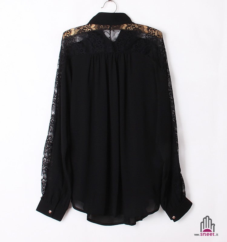 Camisa de encaje Justine