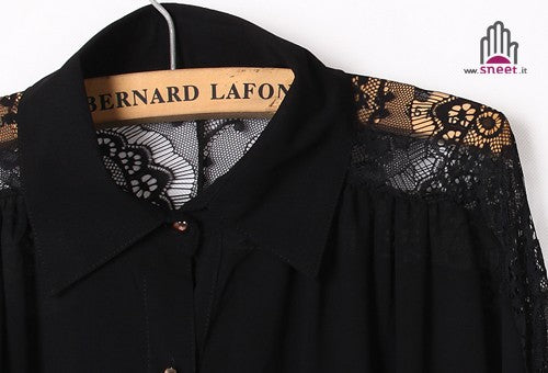 Camisa de encaje Justine