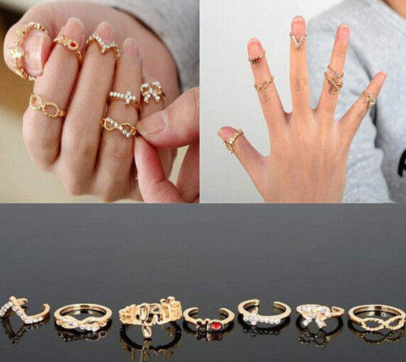 Infinity Ring Set