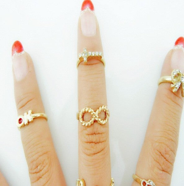 Infinity Ring Set