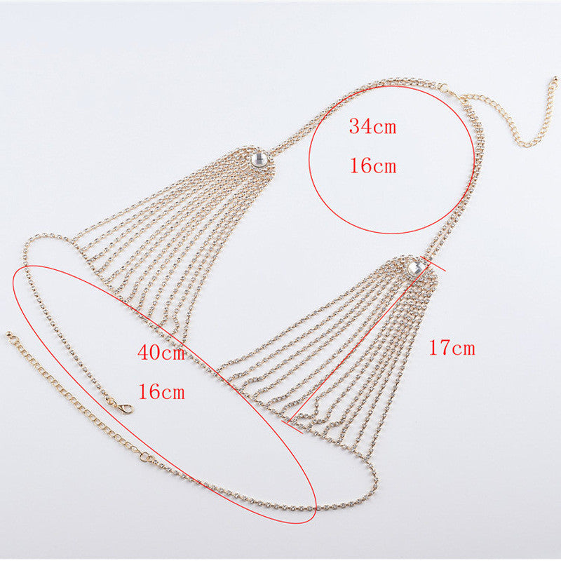 Reggiseno strass Xulia