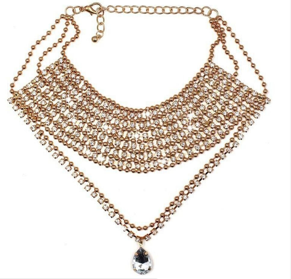 Collana strass Xulia