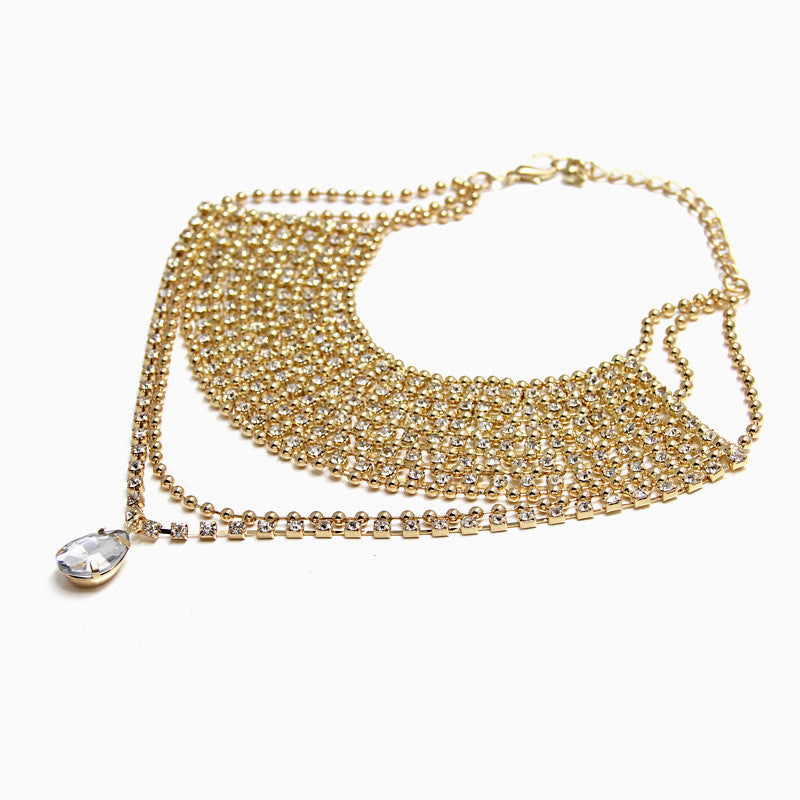 Collana strass Xulia