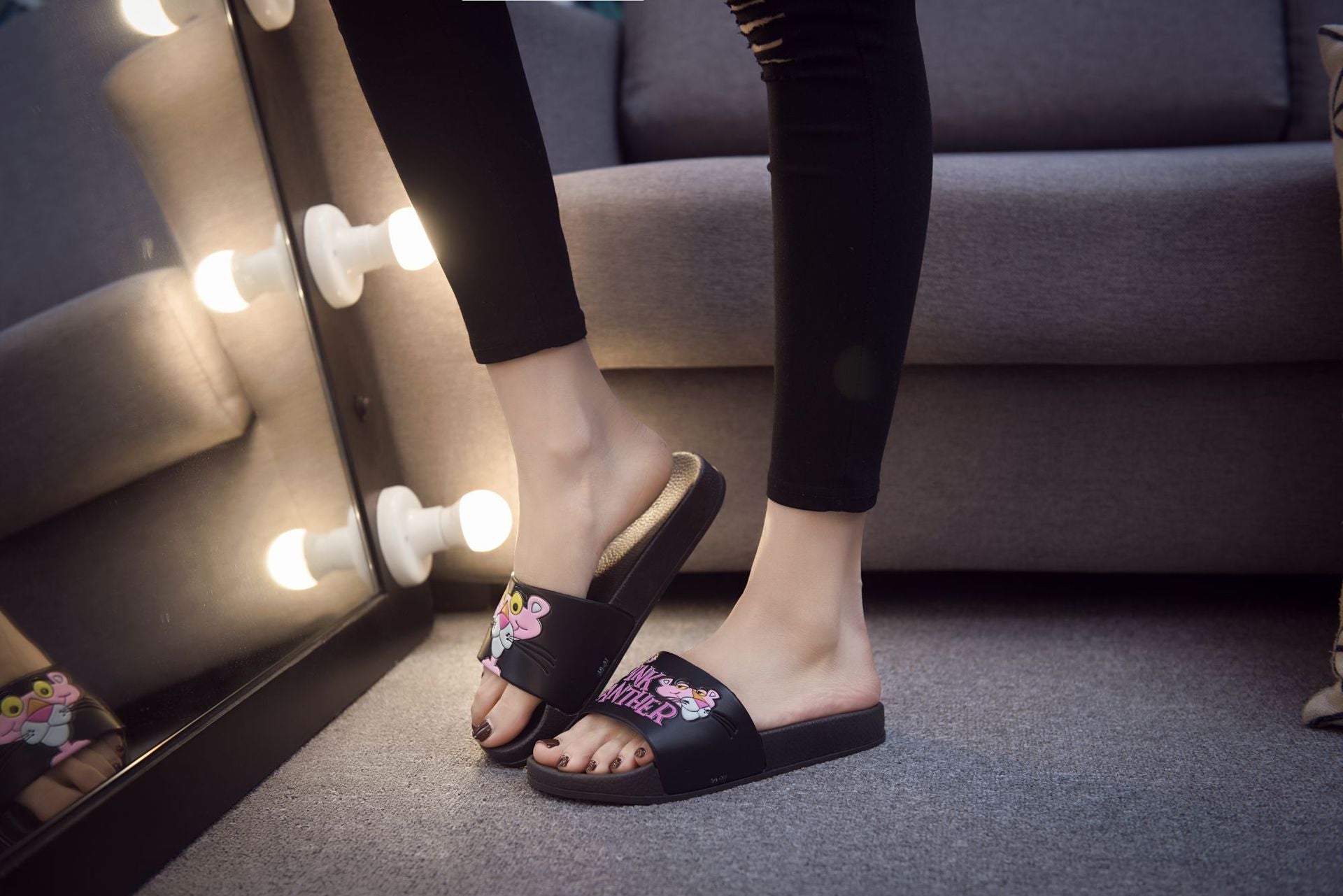 Ciabatte pink panther