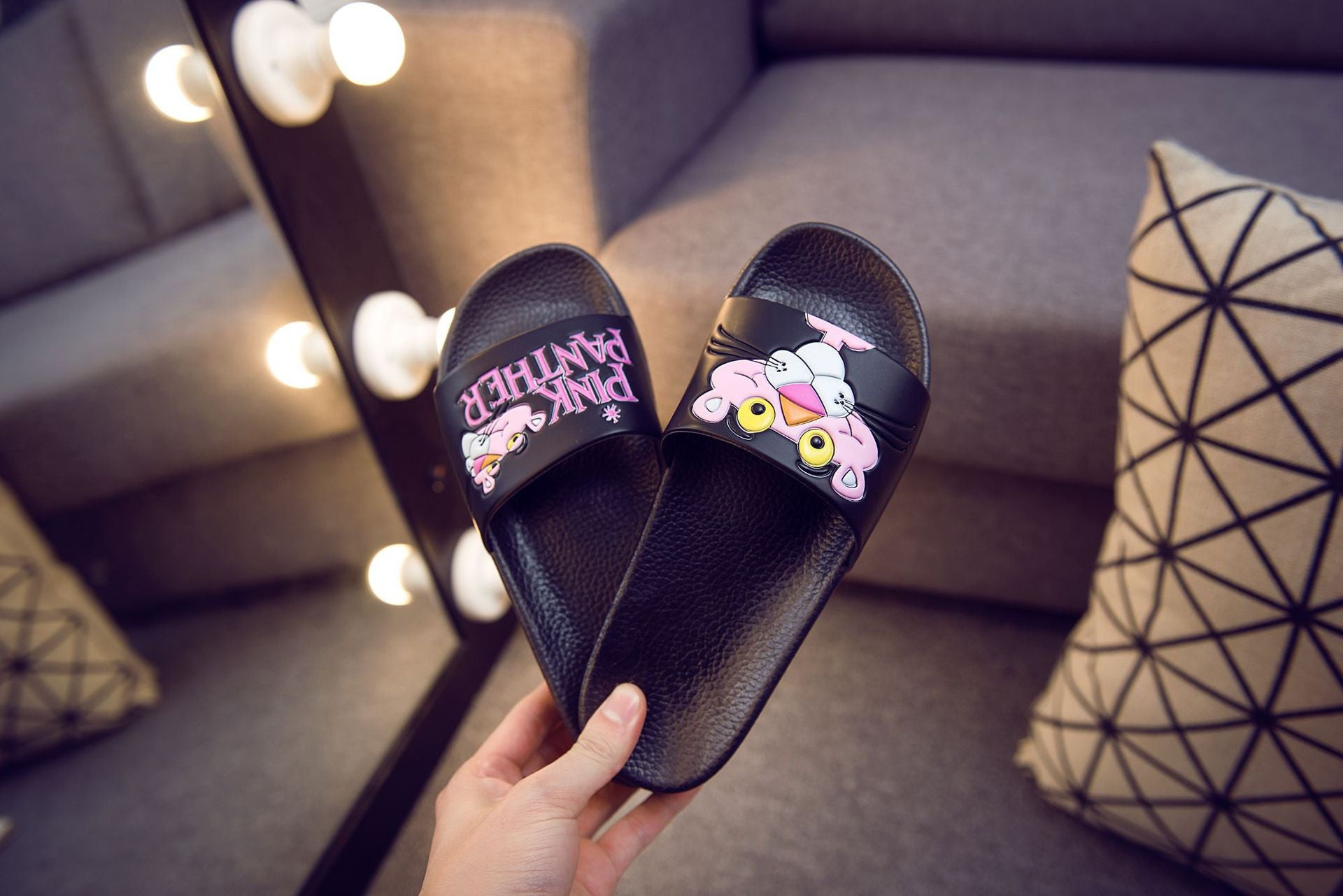 Ciabatte pink panther