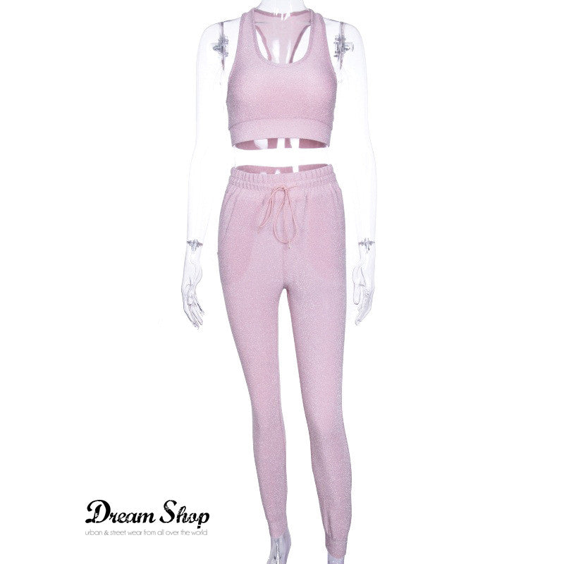 Completo sporty lurex