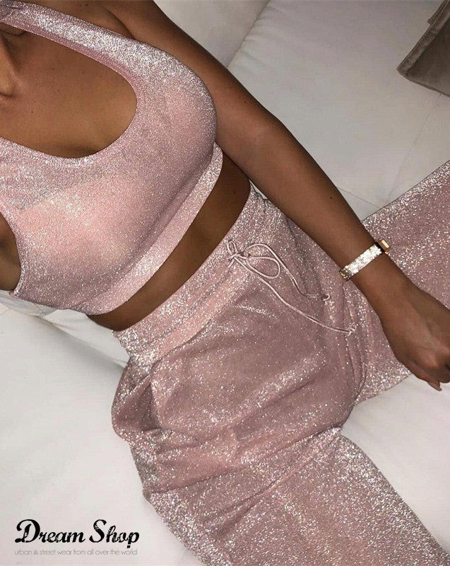 Completo sporty lurex