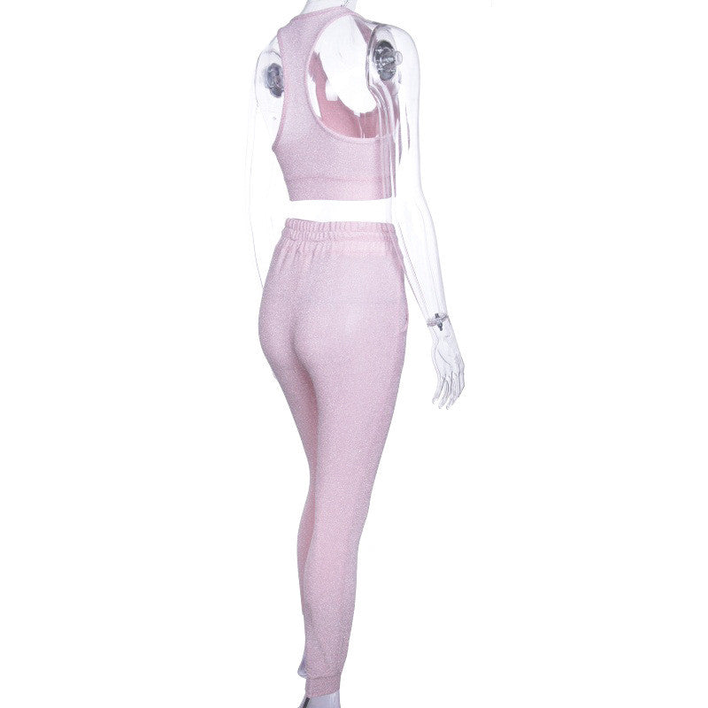 Completo sporty lurex