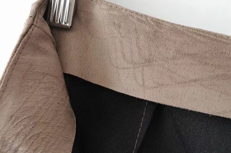 Panta-gonna scamosciata Kalia