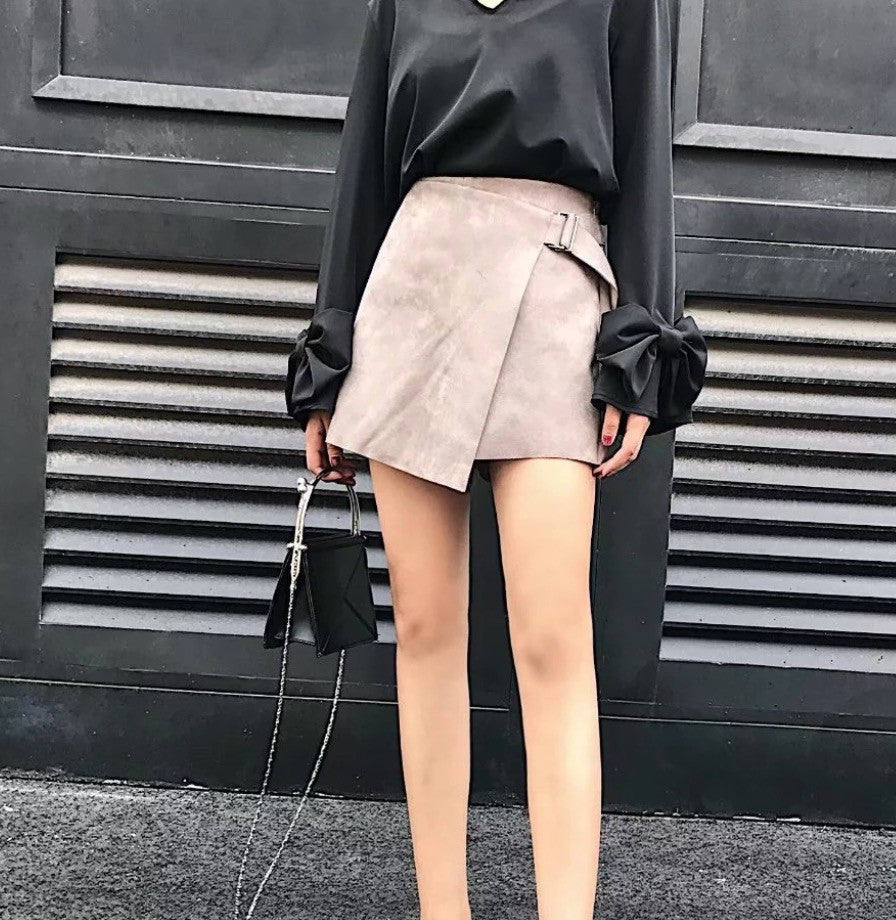 Panta-gonna scamosciata Kalia