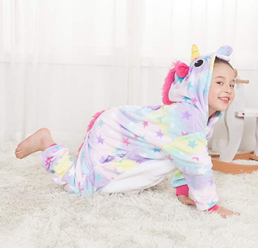 Pigiamino unicorn rainbow