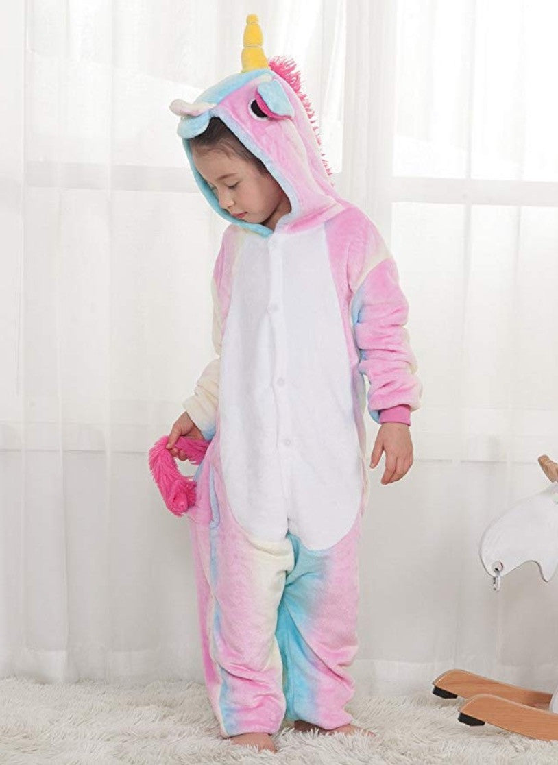 Pigiamino unicorn rainbow