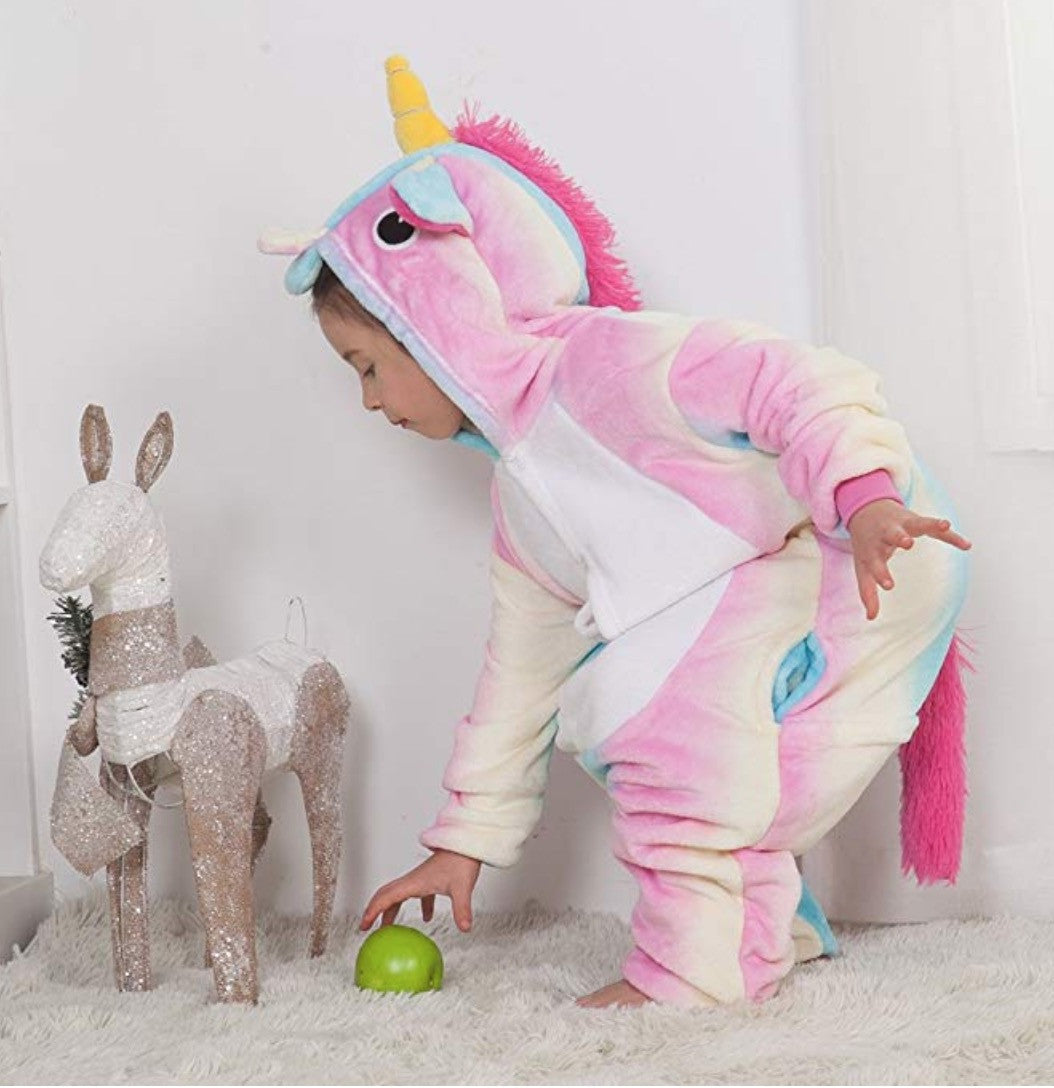 Pigiamino unicorn rainbow