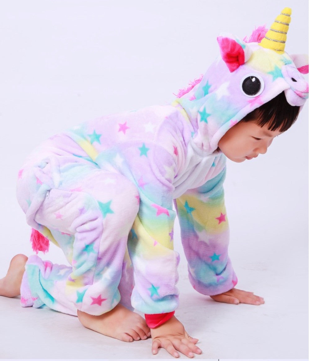 Pigiamino unicorn rainbow