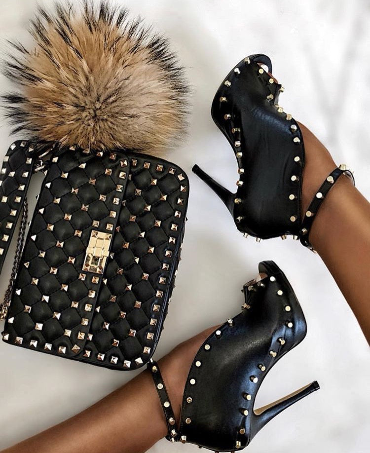 Tronchetto borchie Quara