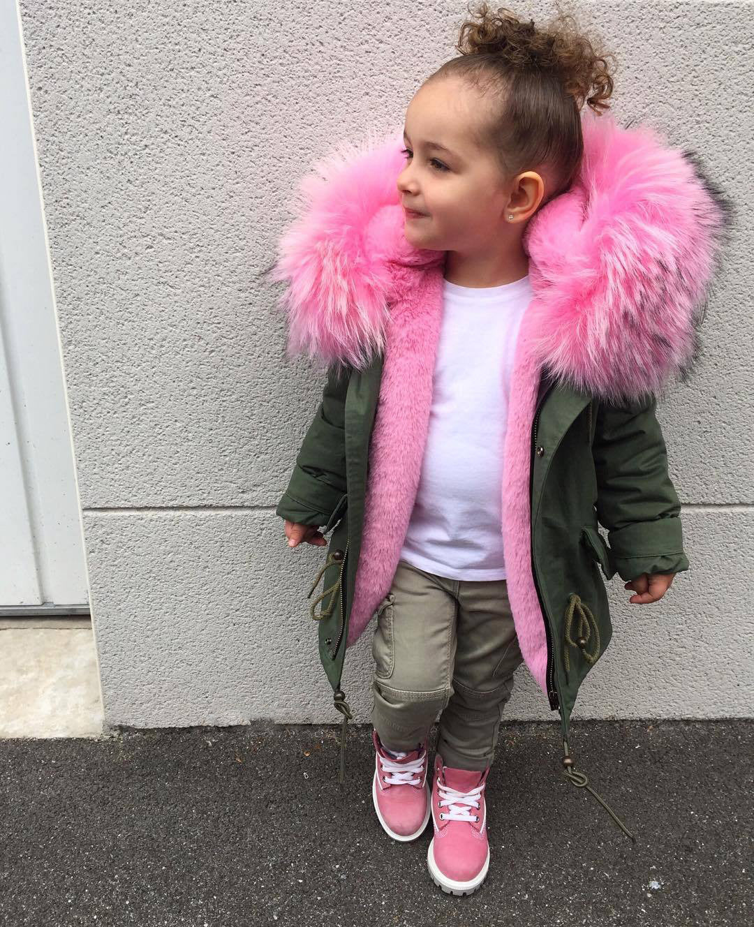 Parka baby color