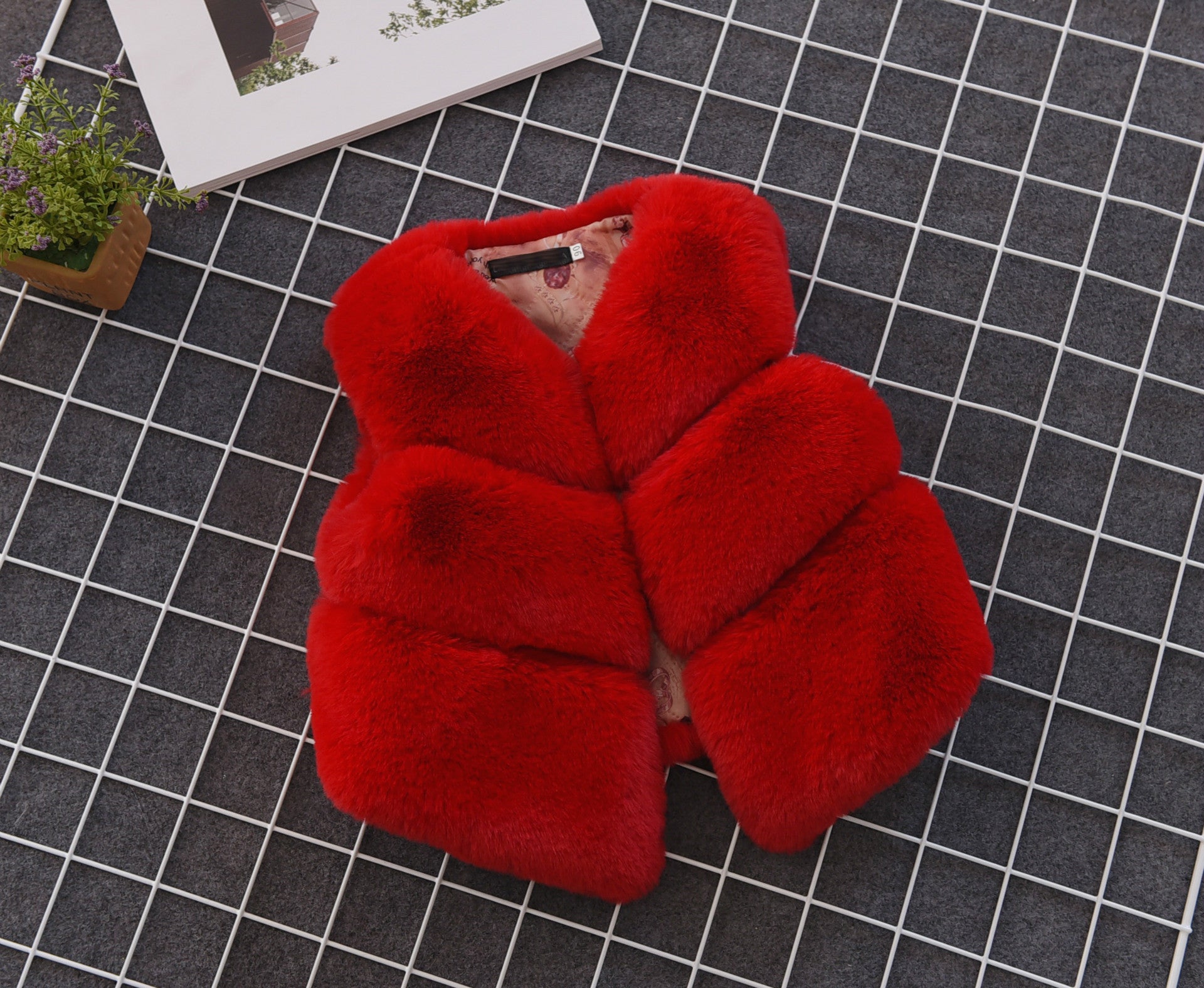 Smanicato bimba ecopelliccia Trejolie