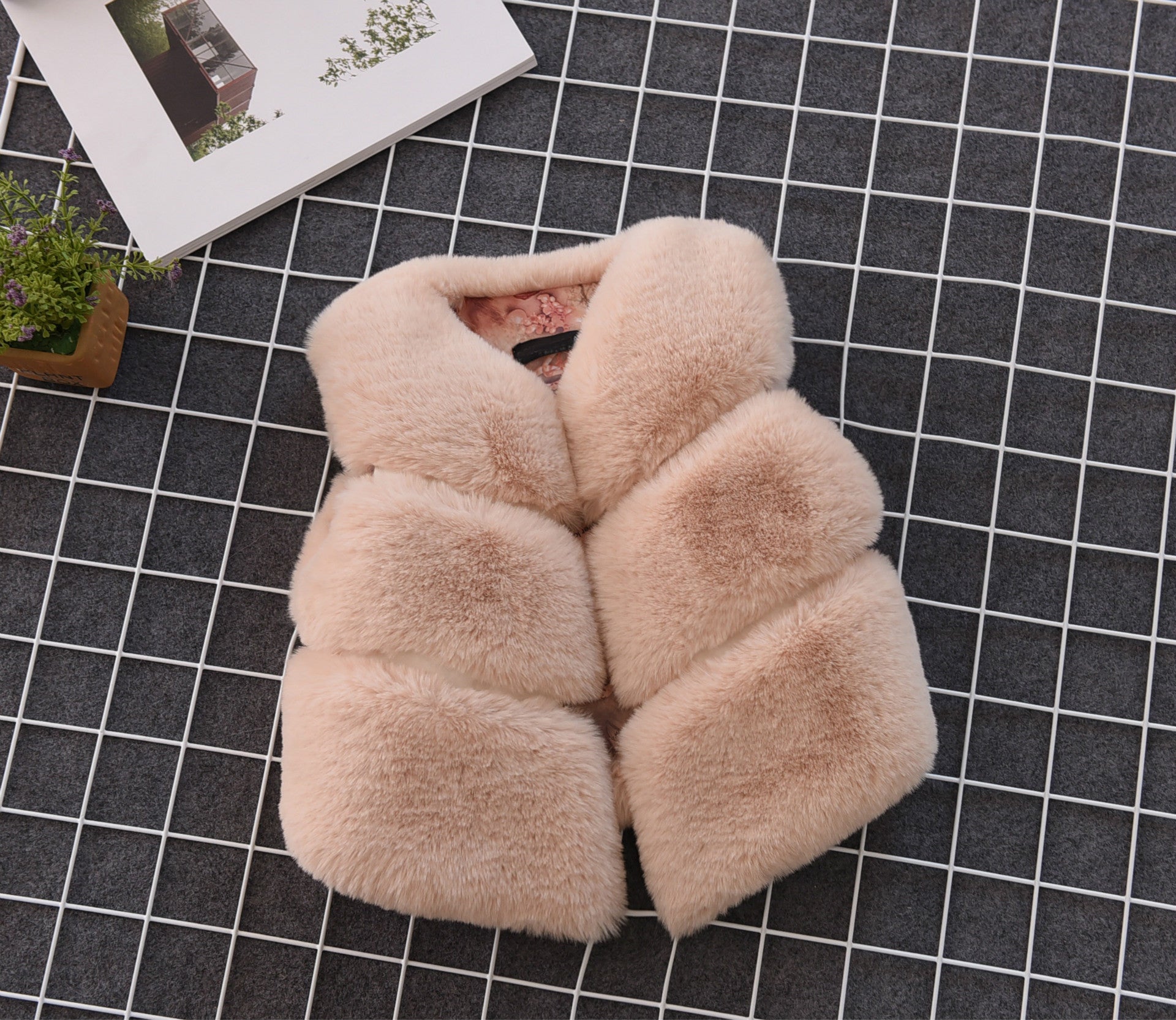 Smanicato bimba ecopelliccia Trejolie