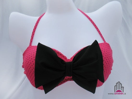 Bikini fascia fiocchetto