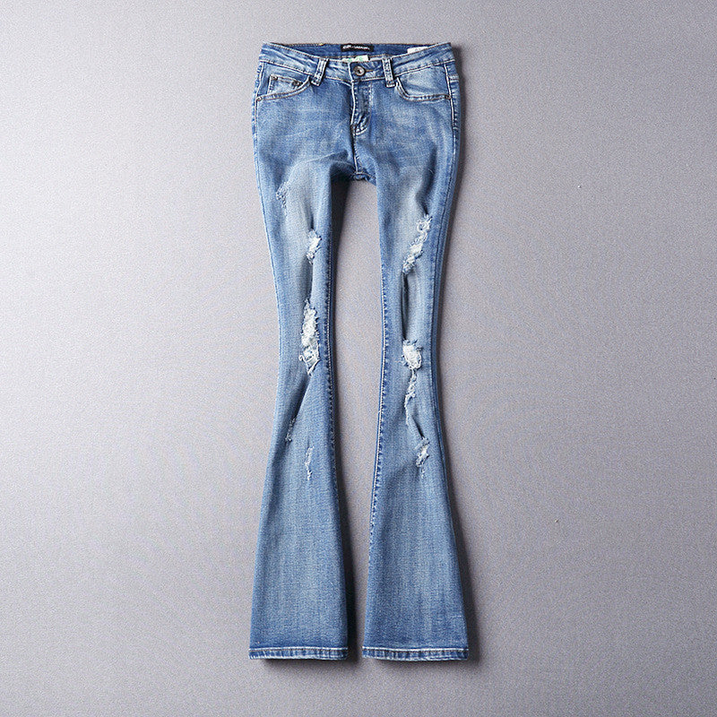 Jeans a zampa Beatrix