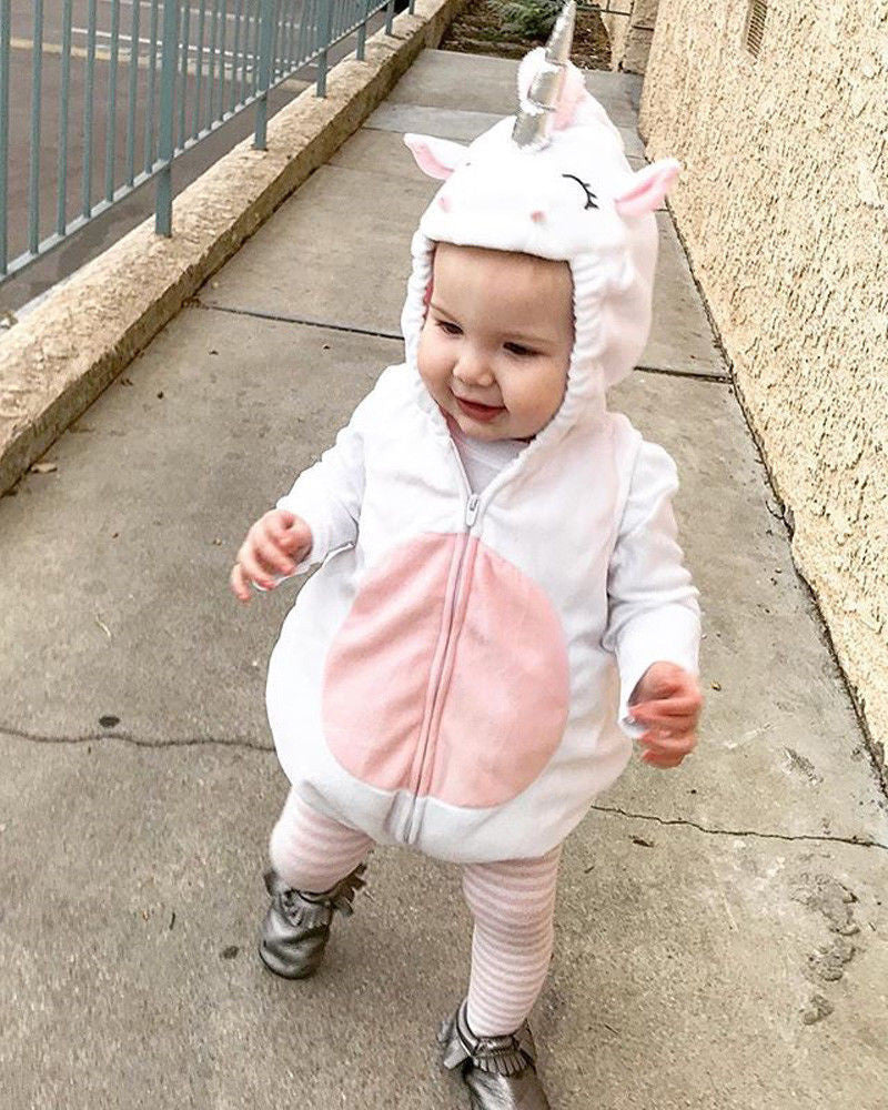 Tutina smanicata unicorno baby