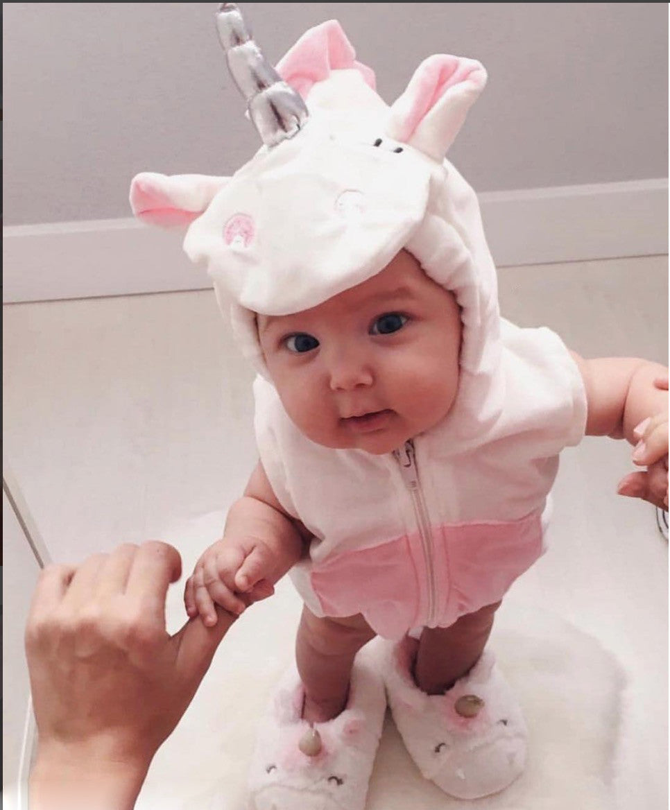 Tutina smanicata unicorno baby