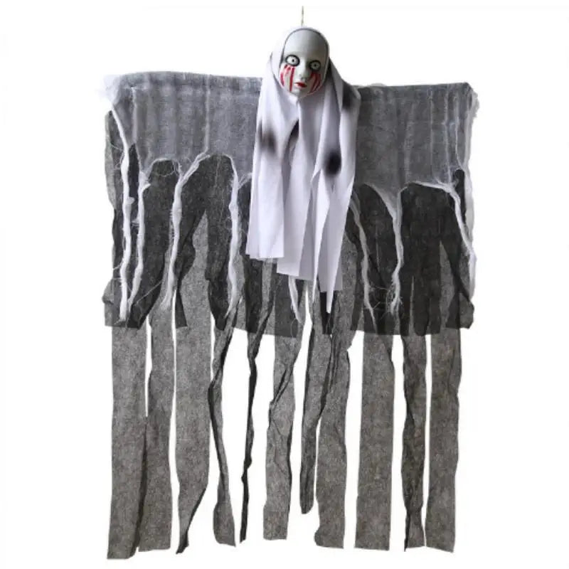 Fantasma sospeso Halloween teschio luminoso 
Decorazione da appendere