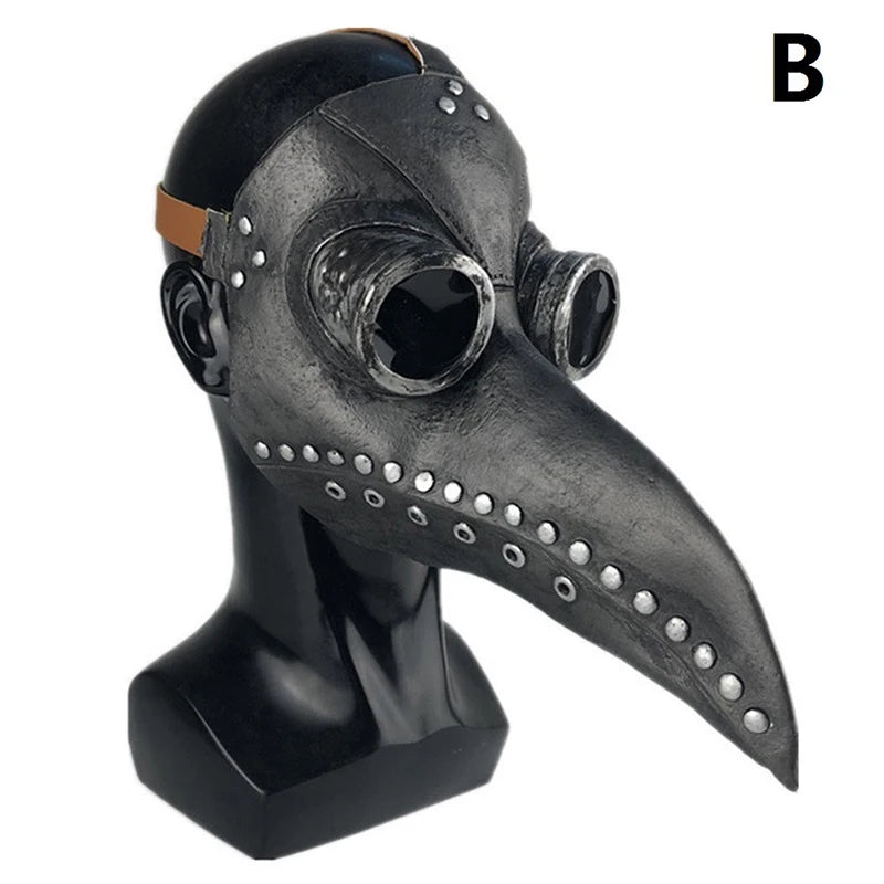 Maschera plague doctor becco lungo 
Lattice steampunk Halloween
