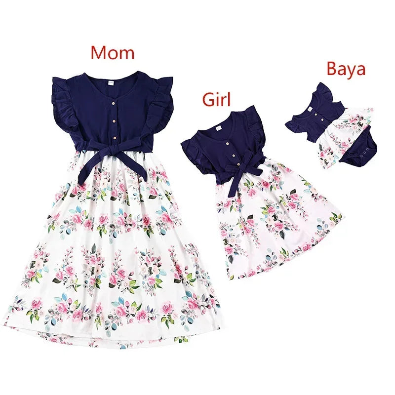 Coordinato mamma figlia dress springz