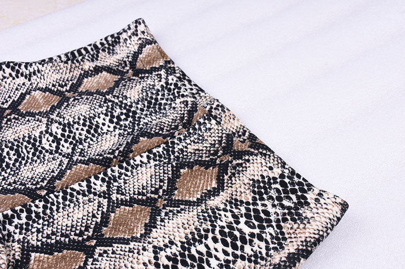 Pantalone a zampa pyton