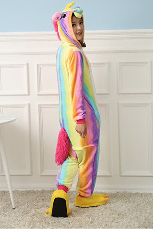 Pigiamone unicorn rainbow