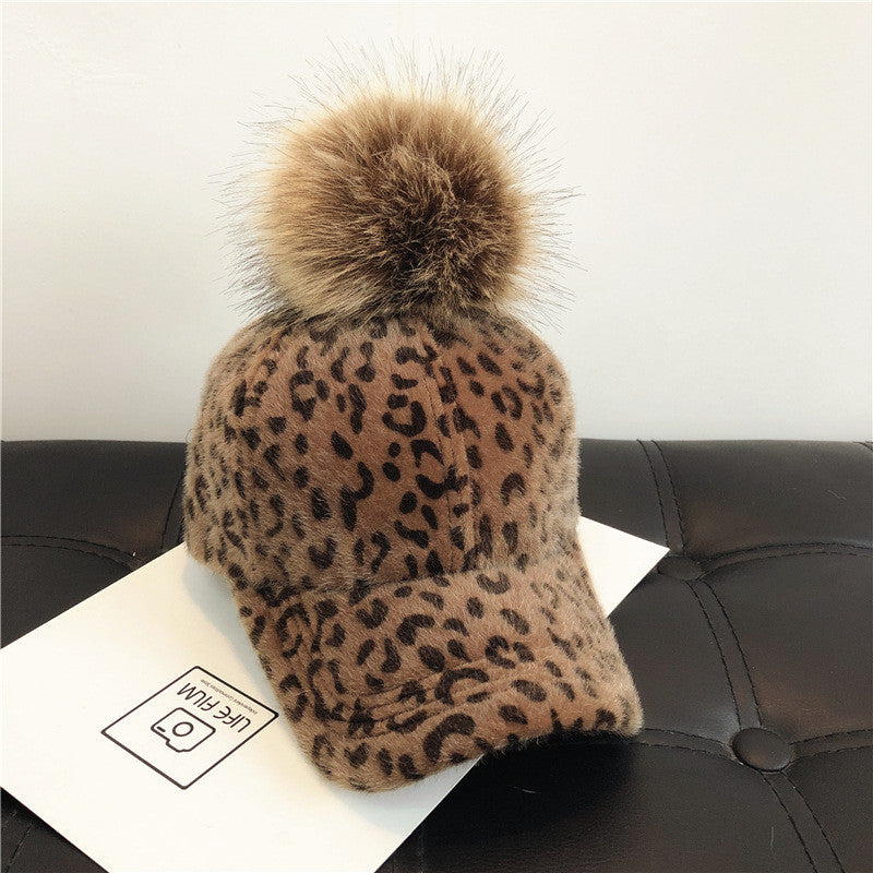 Cappellino visiera leopard