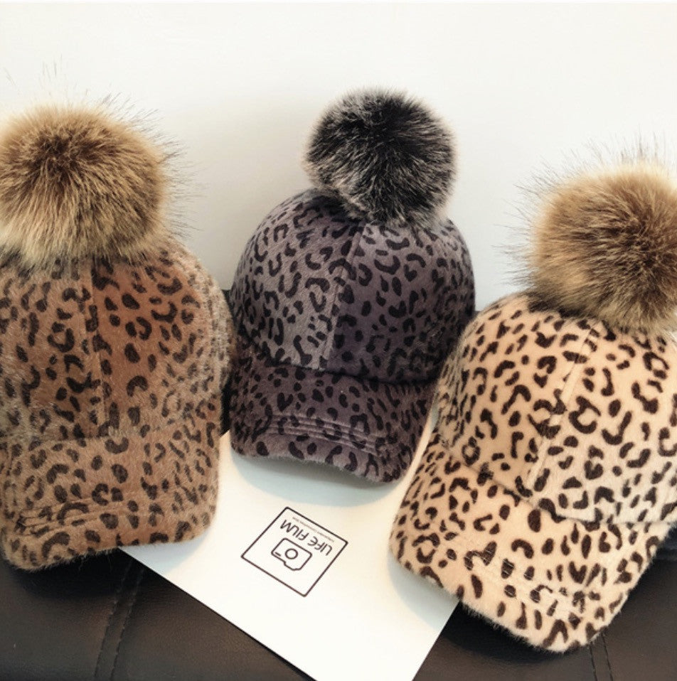Cappellino visiera leopard