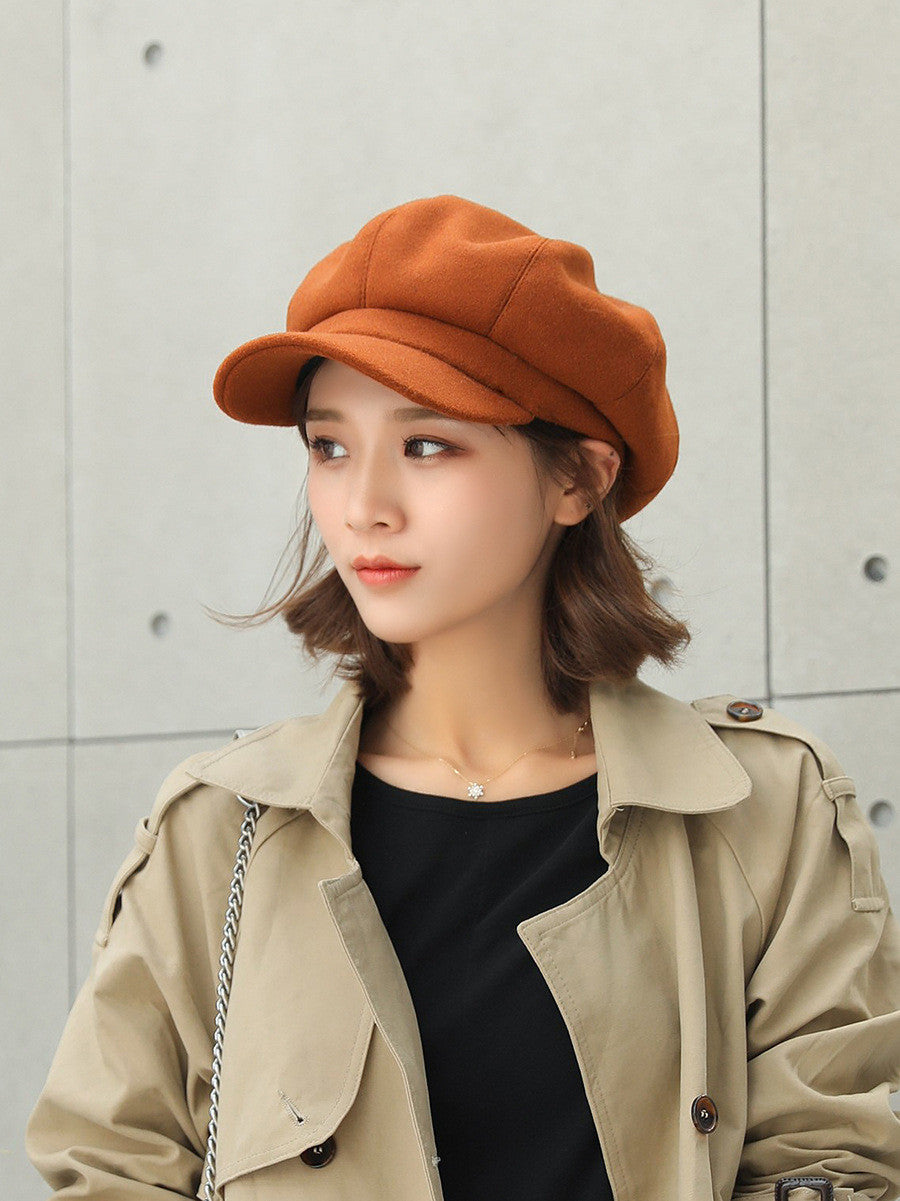 Cappello basco visiera