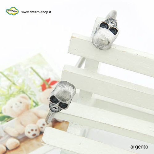 Double skull bracelet