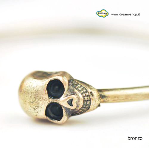 Double skull bracelet