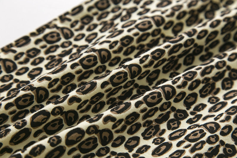 Body e cappellino leopard baby