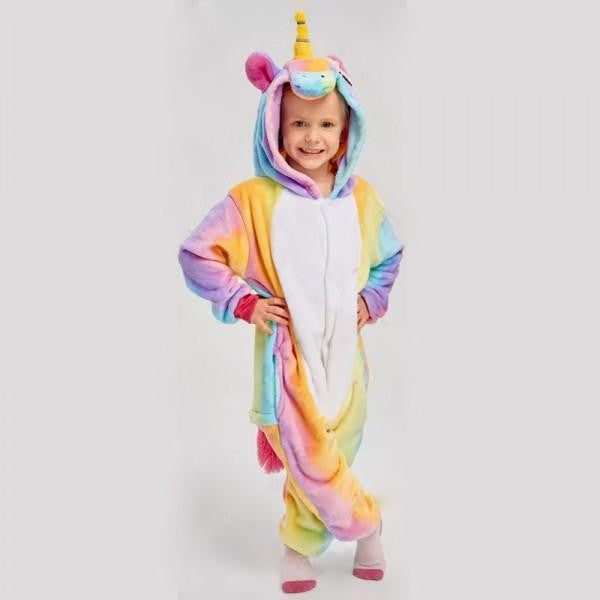 Pigiamino unicorn rainbow