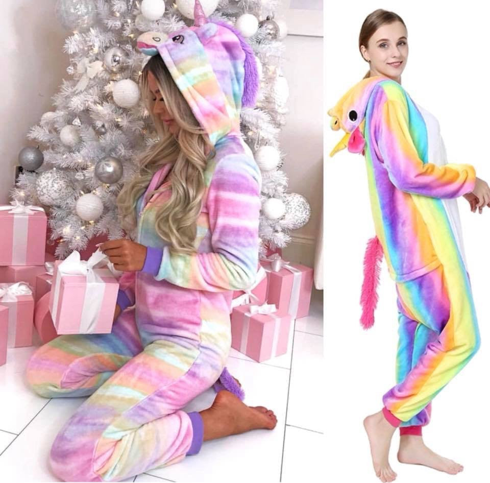 Pigiamino unicorn rainbow